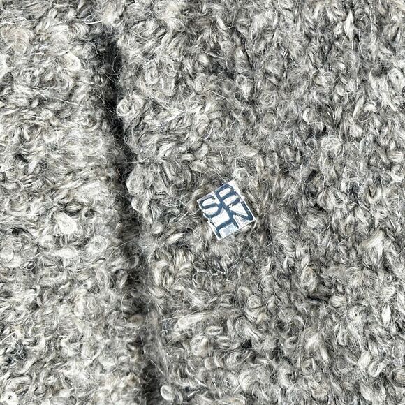 SBHN‎ Shebyhoanguyen Sweater Silver Dust Cardigan Designer Hand Knit Wool 900 - Picture 14 of 16